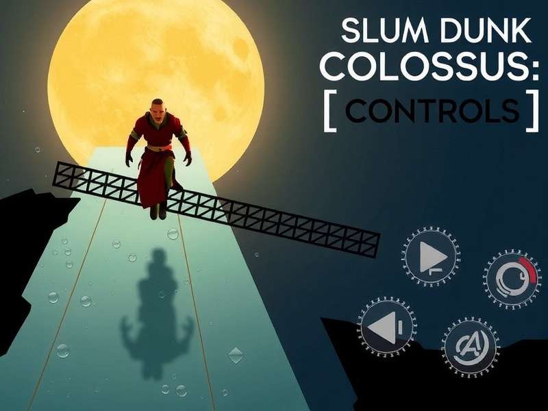 Intuitive Touch Controls for Mobile Basketball Slum Dunk Colossus Controls